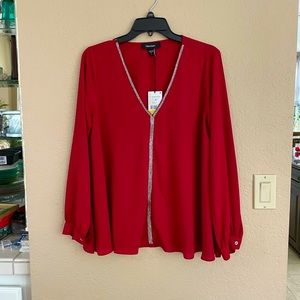 Karen Kane evening blouse